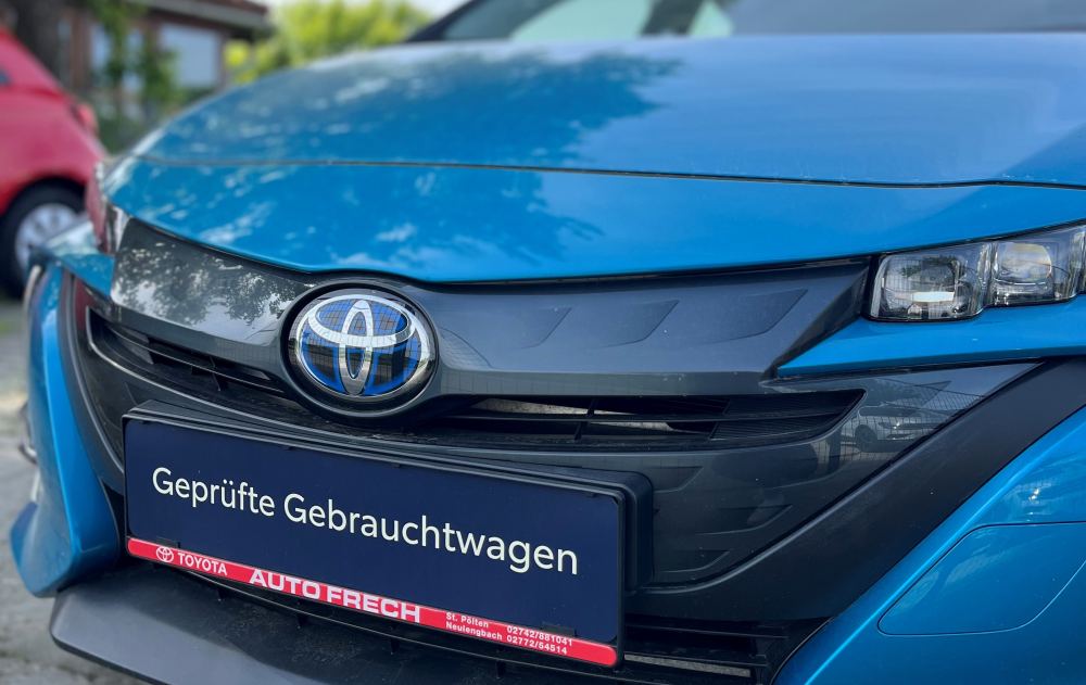 Gebrauchtwagen in blau
